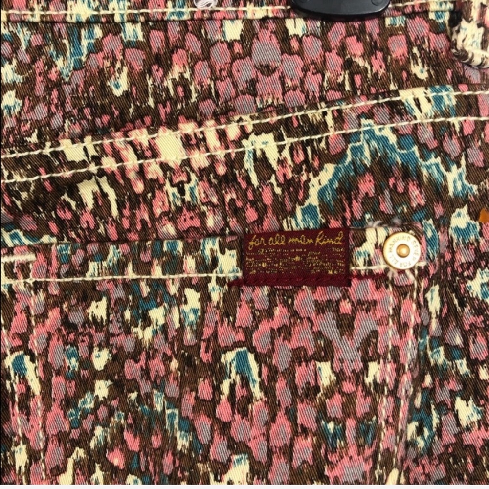 7 For All Mankind snake print pants - Picture 5 of 7